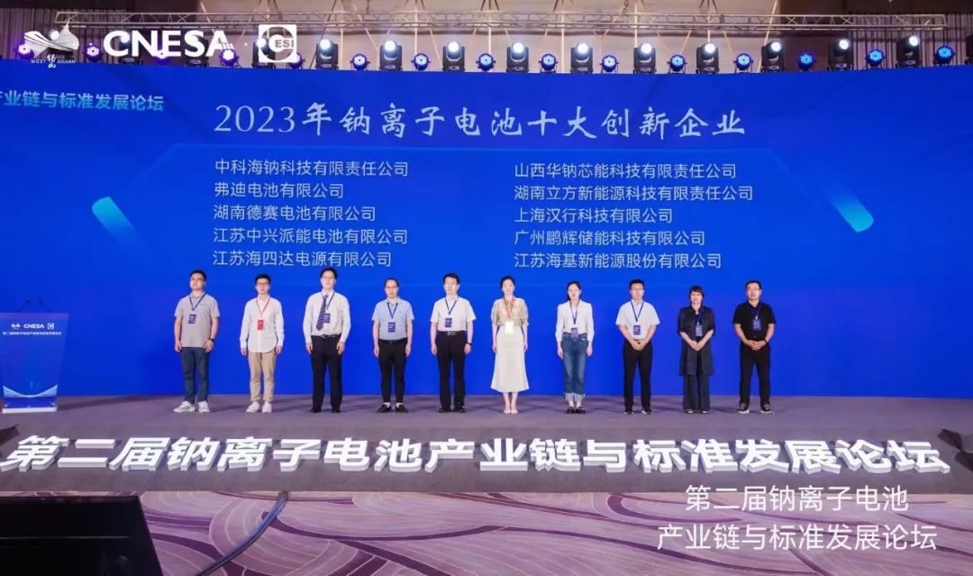 喜讯｜立方荣获2023年钠离子电池十大立异企业等两项声誉